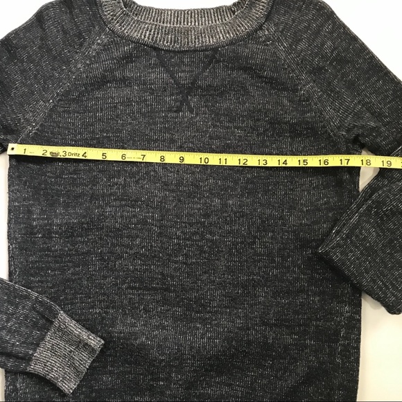 Gap Sweater Soft Navy Heather WFH Pullover Spring - Picture 3 of 6